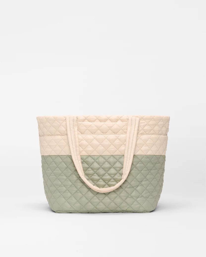 AGAVE GREEN/BUFF MEDIUM METRO TOTE DELUXE II