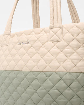 AGAVE GREEN/BUFF MEDIUM METRO TOTE DELUXE II