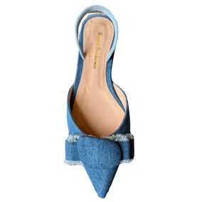 BELINDA DENIM FLAT