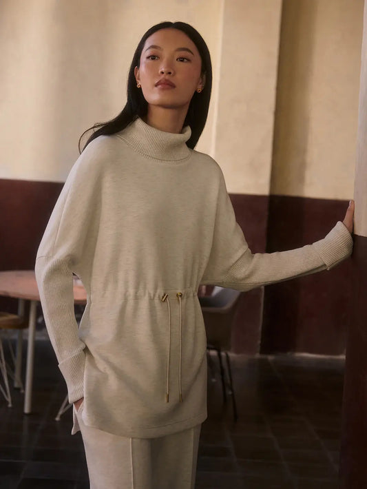 ETHEL CINCH WAIST SWEAT