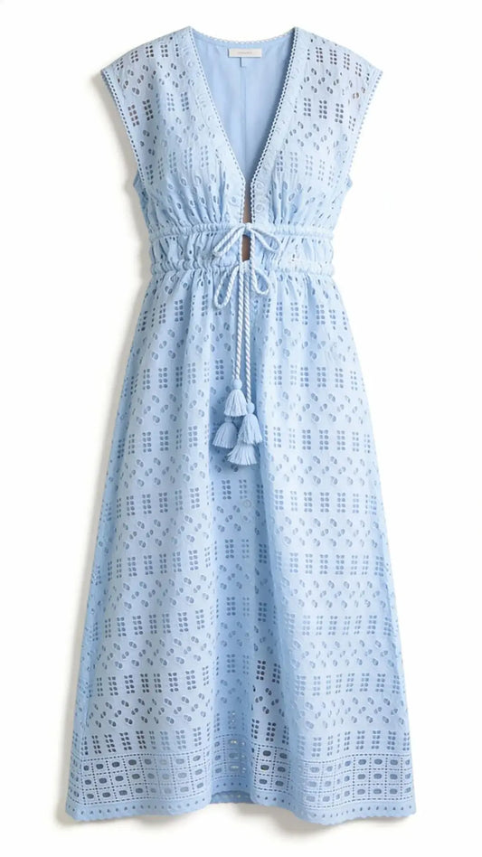 FONTELINA DRESS LIGHT BLUE