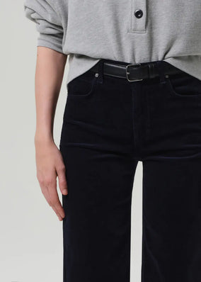LYRA WIDE LEG CROP IN CORDUROY