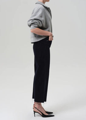 LYRA WIDE LEG CROP IN CORDUROY