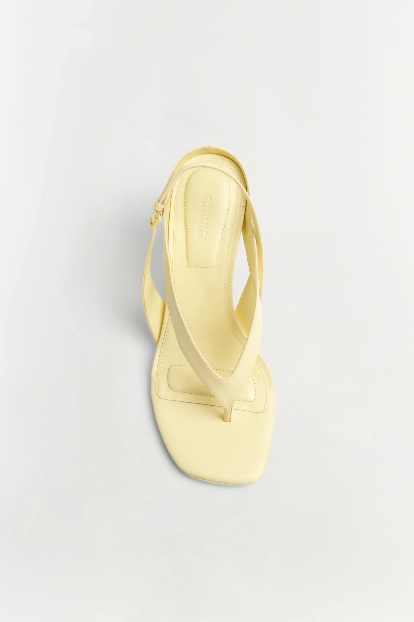 DARYA LEATHER WEDGE THONG SANDAL