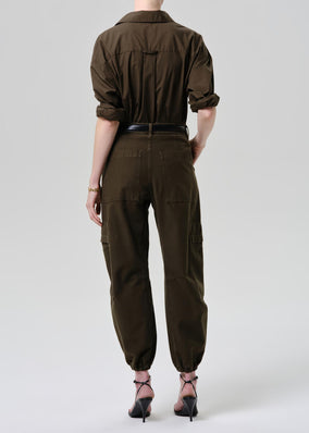 CIELA BUBBLE HEM UTILITY IN MOSS