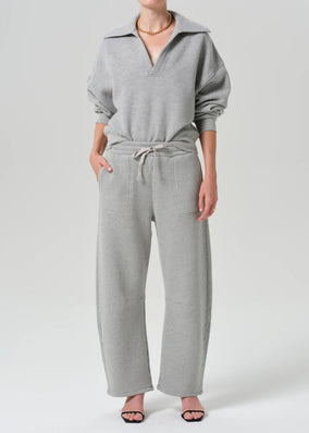 FREYA SWEATPANTS IN HEATHER GREY