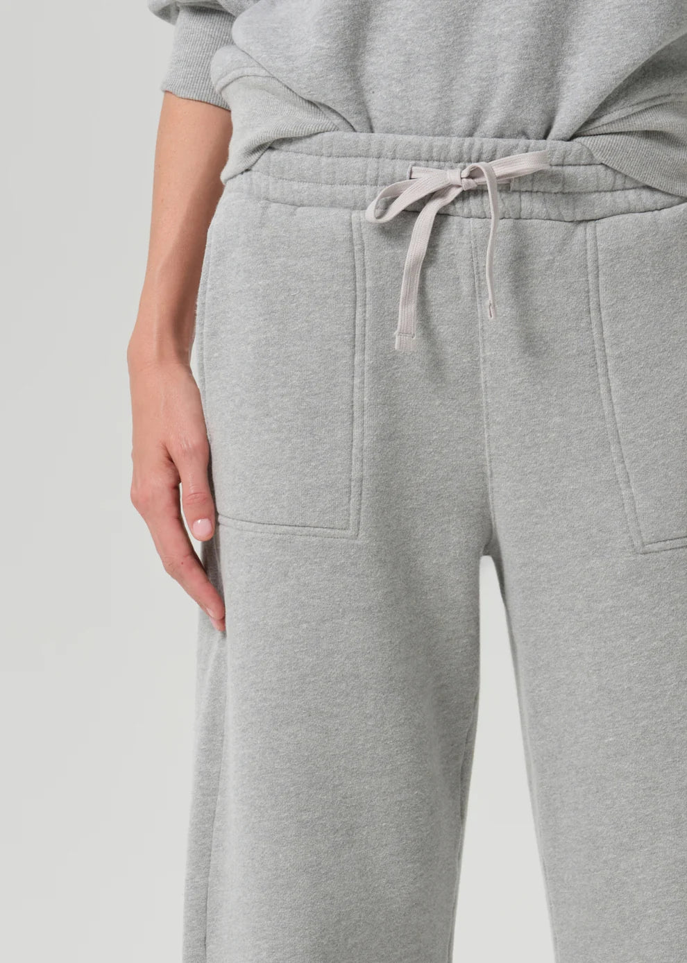 FREYA SWEATPANTS IN HEATHER GREY
