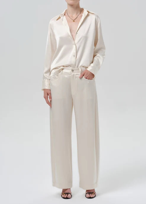 BRYNN TROUSER IN CREAM