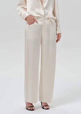 BRYNN TROUSER IN CREAM