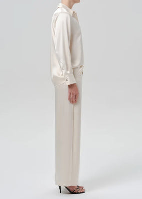 BRYNN TROUSER IN CREAM