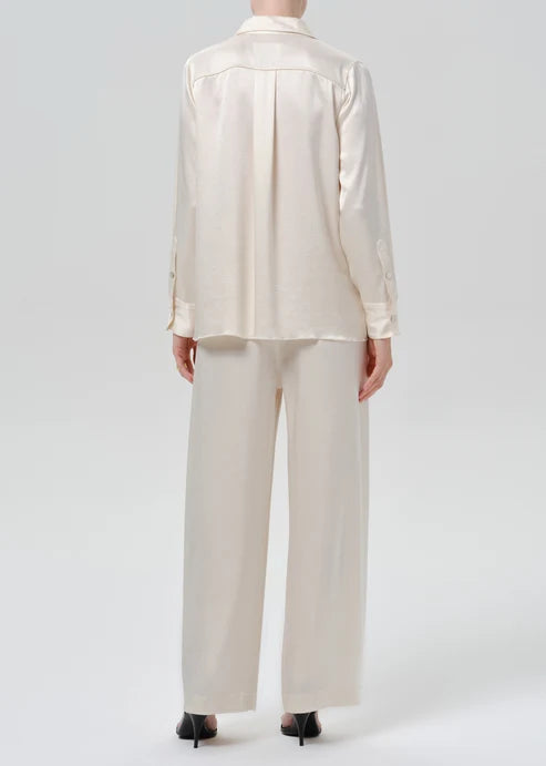 BRYNN TROUSER IN CREAM