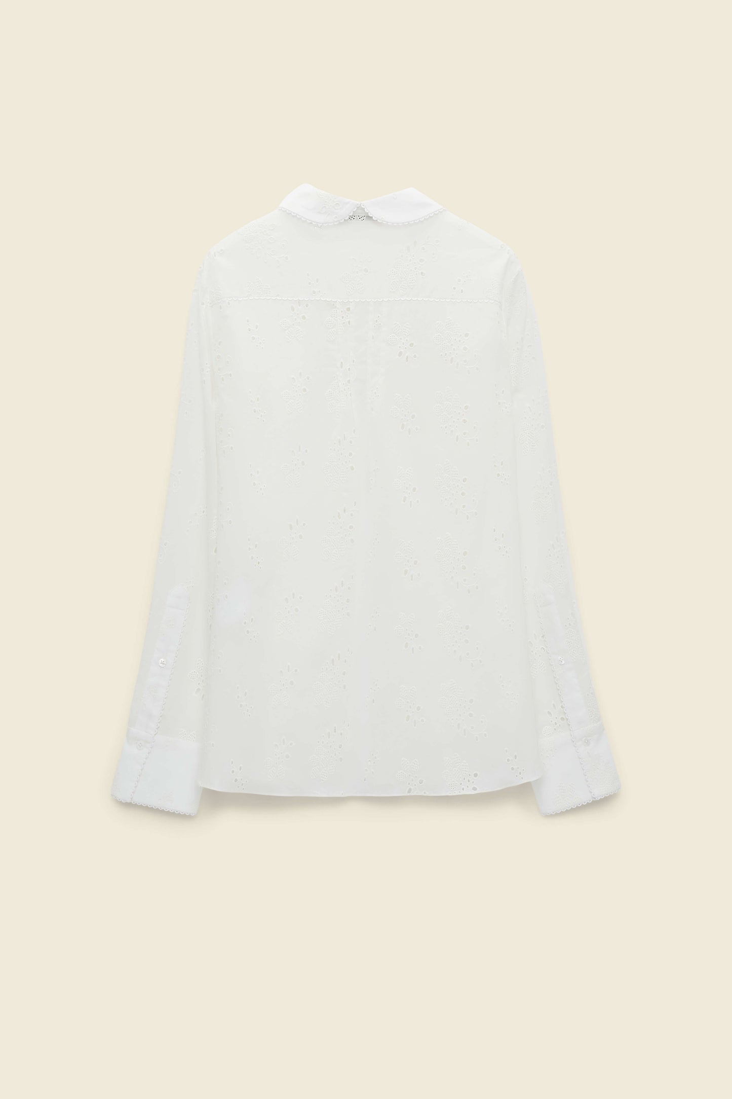 EMBROIDERED EASE BLOUSE