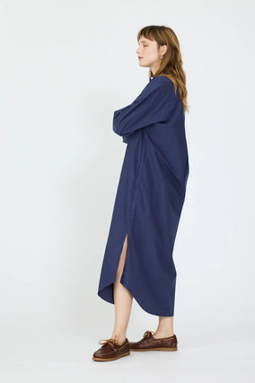 CHIARA MAXI DRESS- NAVY
