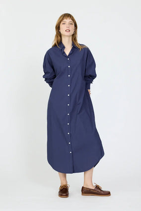 CHIARA MAXI DRESS- NAVY