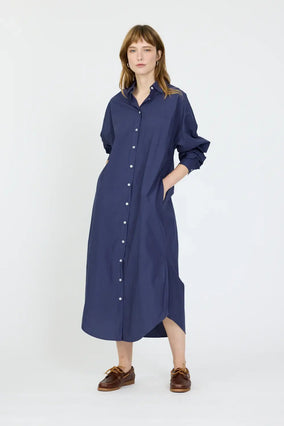 CHIARA MAXI DRESS- NAVY
