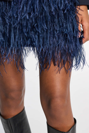 FEATHERY VOLUME SKIRT