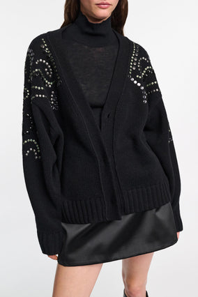 EMBELLISHED STATEMENTS CARDIGAN