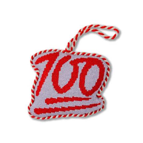 100 EMOJI NEEDLEPOINT ORNAMENT