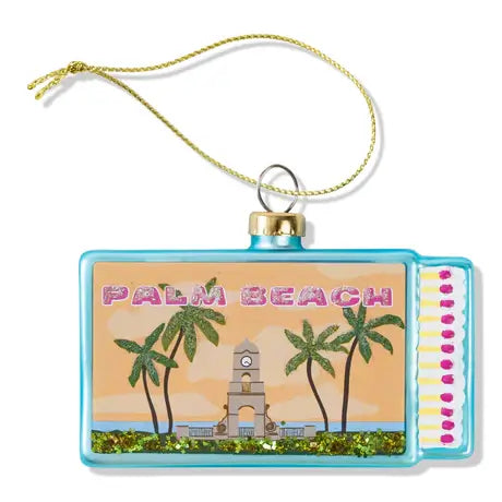 PALM BEACH MATCHBOOK ORNAMENT