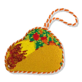 TACO NEEDLEPOINT ORNAMENT