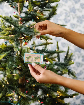 PALM BEACH MATCHBOOK ORNAMENT