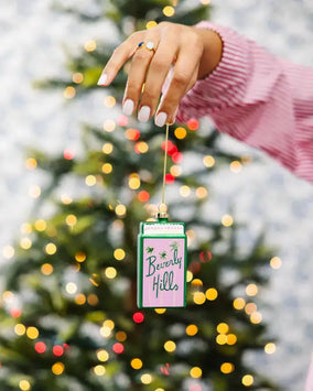 BEVERLY HILLS MATCHBOOK ORNAMENT