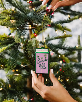 BEVERLY HILLS MATCHBOOK ORNAMENT