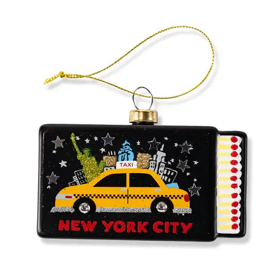 NEW YORK CITY MATCHBOOK ORNAMENT