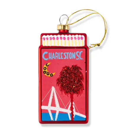 CHARLESTON MATCHBOOK ORNAMENT