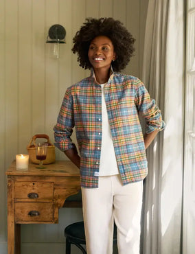 RELAXED BUTTON-UP SHIRT