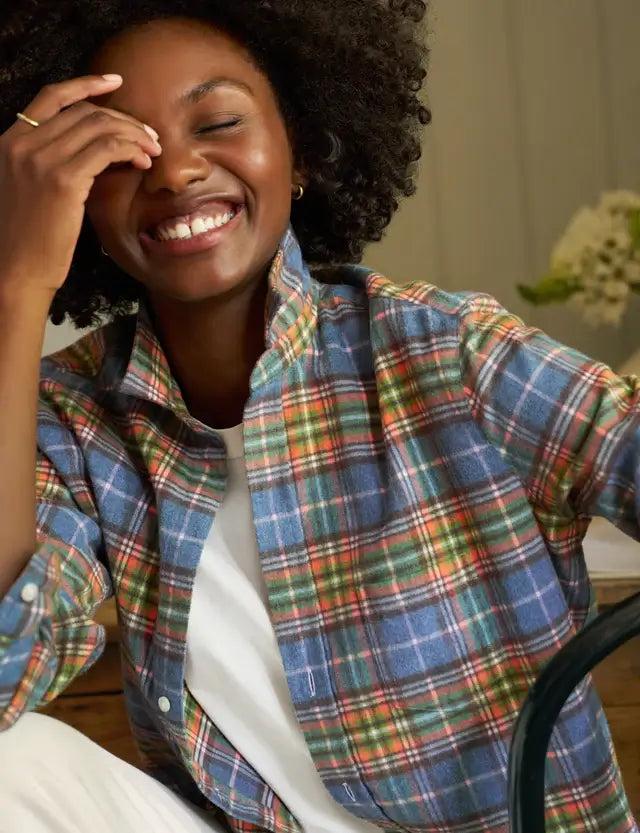 RELAXED BUTTON-UP SHIRT