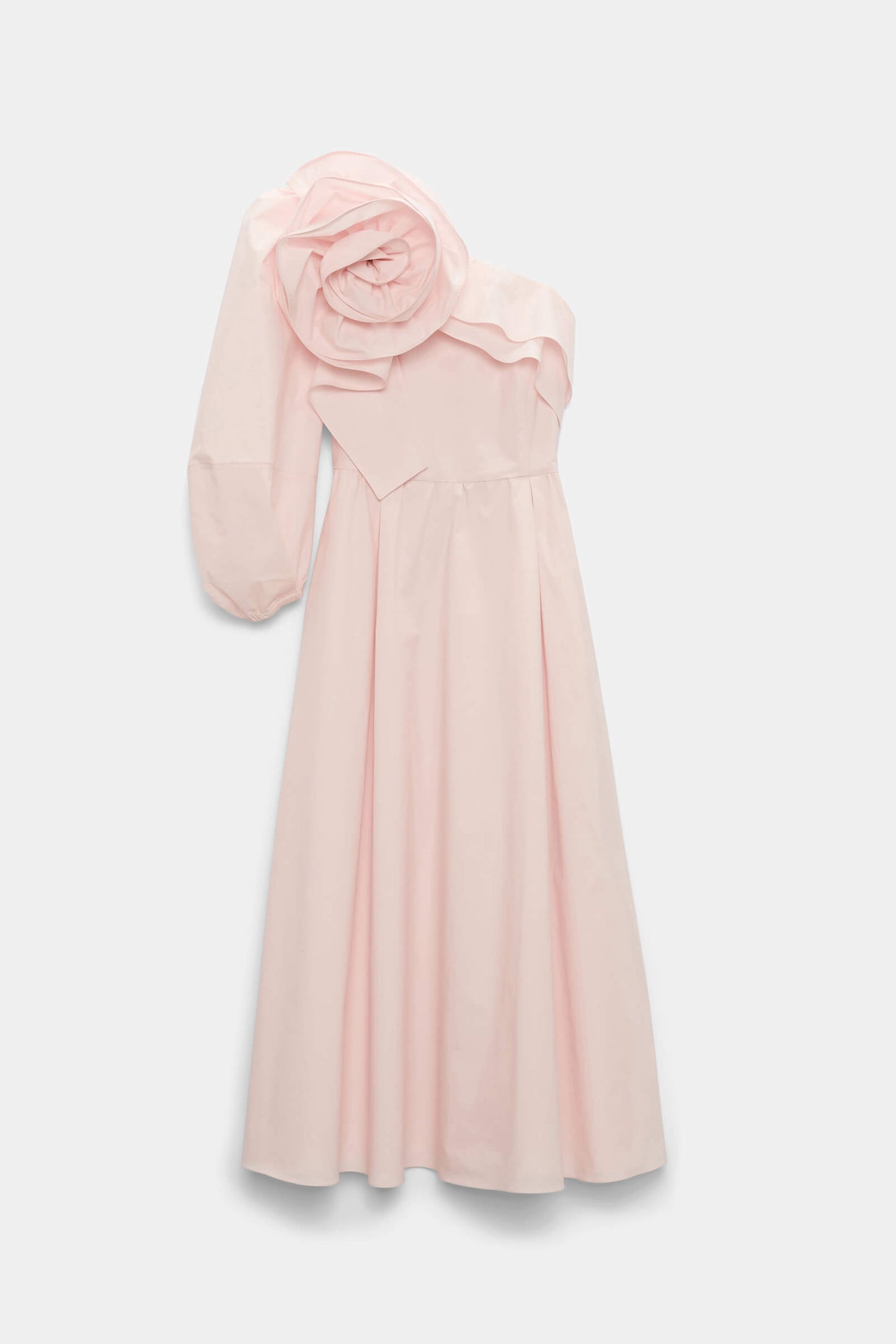 POPLIN POWER DRESS - SHADOW ROSE