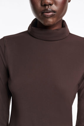 PERFECT MATCH SHIRT- DARK CHOCOLATE