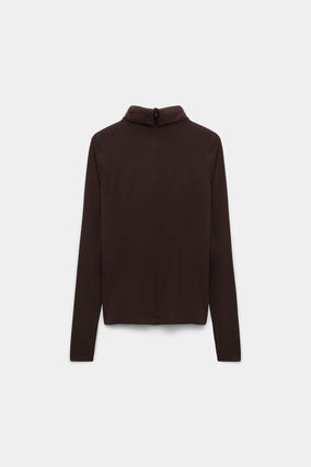 PERFECT MATCH SHIRT- DARK CHOCOLATE