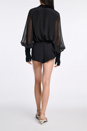 VELVET WHISPER BLOUSE