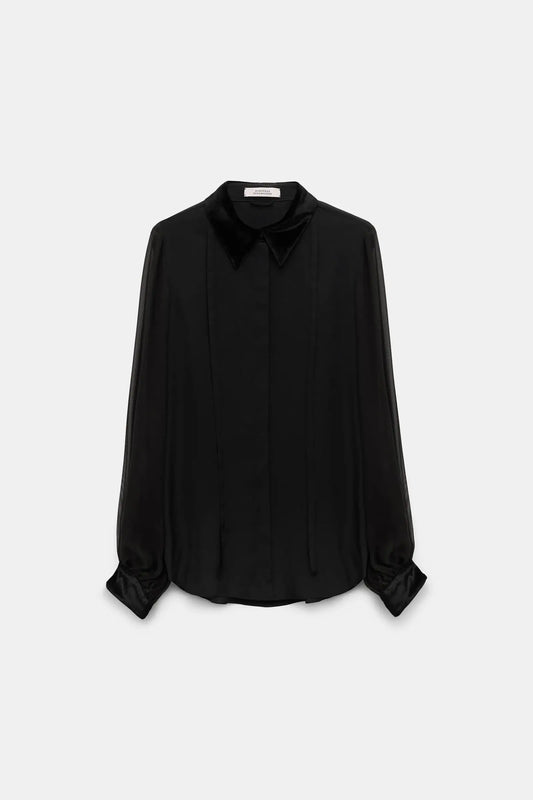VELVET WHISPER BLOUSE