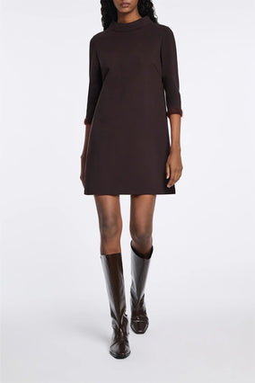 EMOTIONAL ESSENCE DRESS- DARK CHOCOLATE