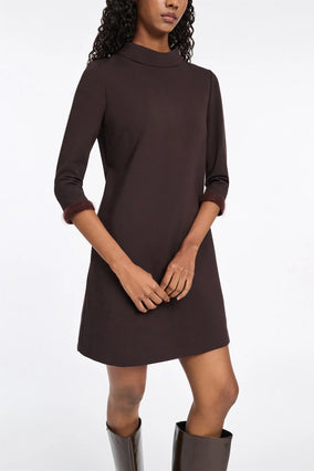 EMOTIONAL ESSENCE DRESS- DARK CHOCOLATE