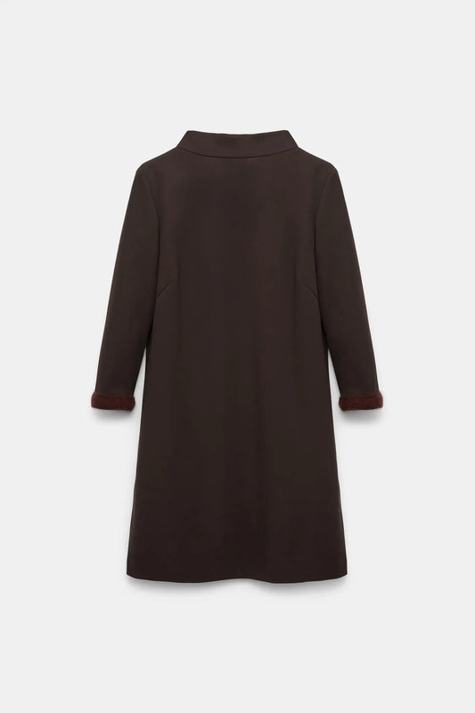 EMOTIONAL ESSENCE DRESS- DARK CHOCOLATE