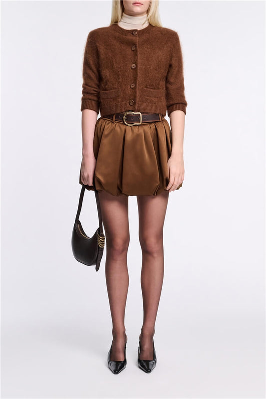 SHINY STATEMENT BUBBLE SKORT