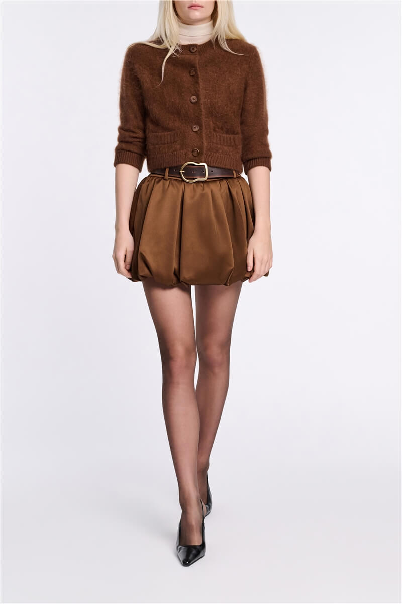 SHINY STATEMENT BUBBLE SKORT