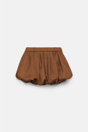 SHINY STATEMENT BUBBLE SKORT