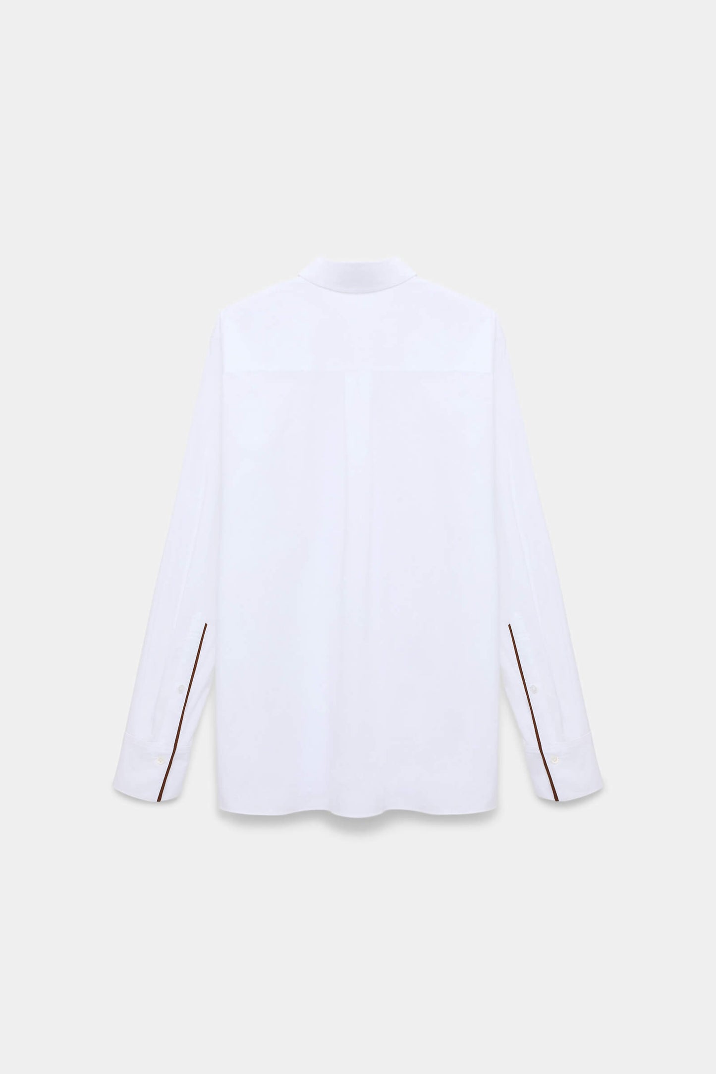 PURE POWER BLOUSE- WHITE/TERRA