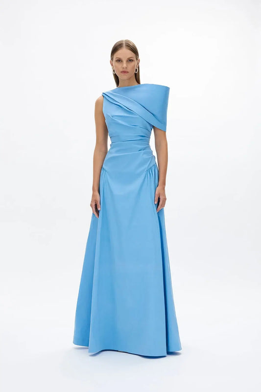 BANKSIA GOWN - BLUE