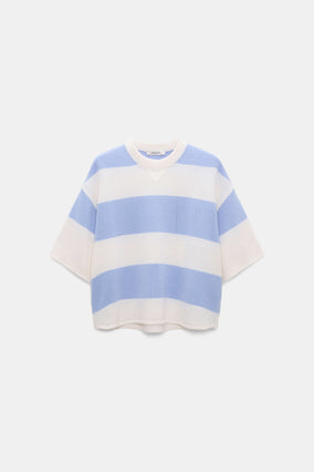 MODERN STATEMENTS PULLOVER- WHITE SKY