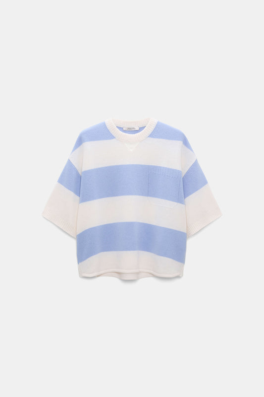 MODERN STATEMENTS PULLOVER- WHITE SKY