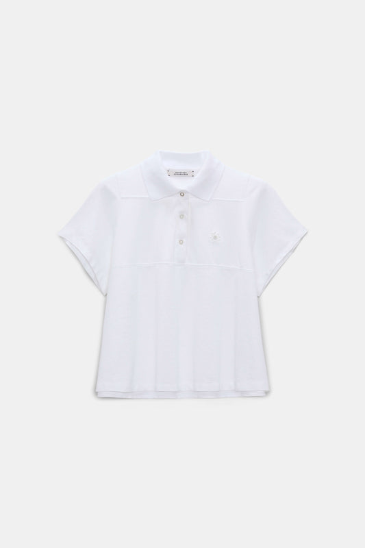 SPORTY ROMANCE SHIRT- PURE WHITE