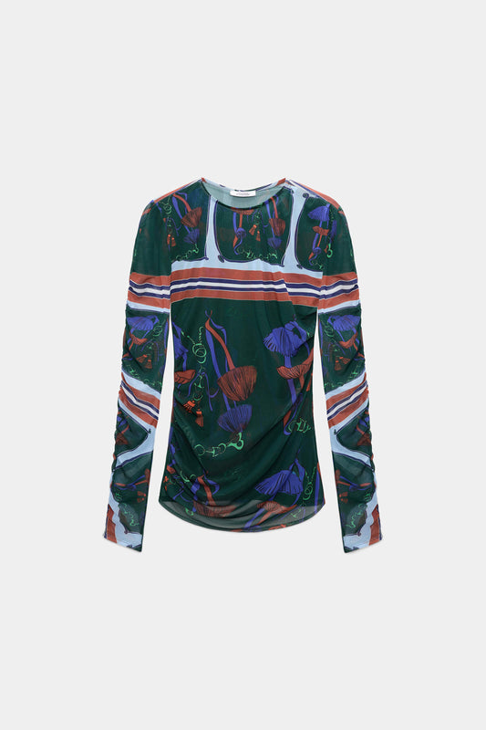COLORFUL WILD FUNGHI SHIRT