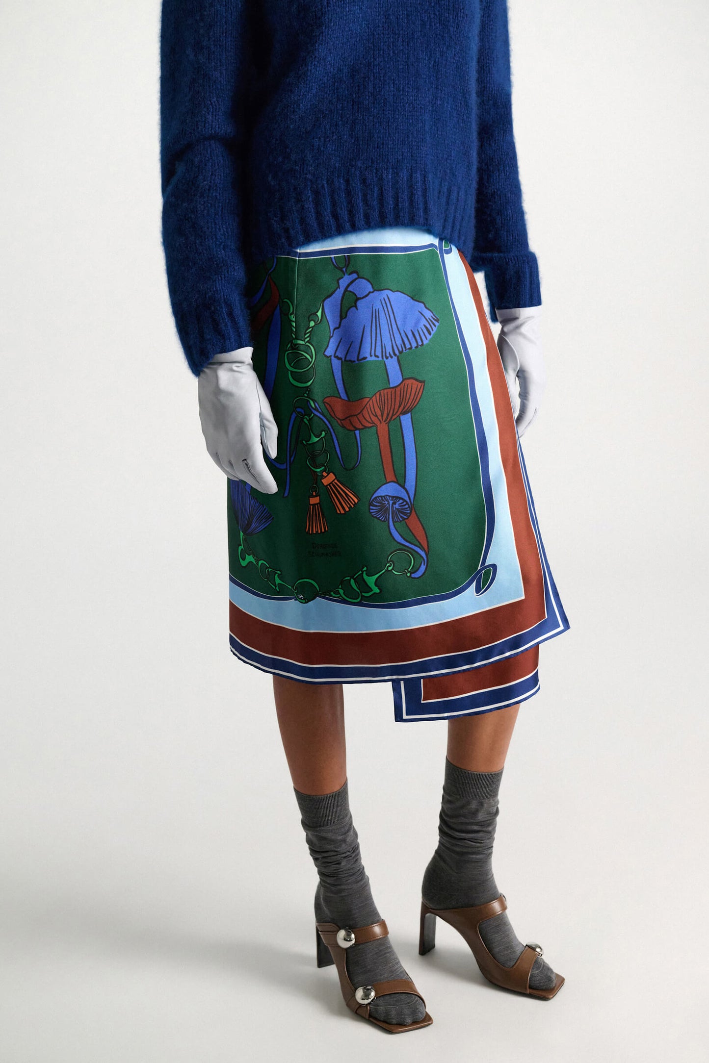 COSMIC FUNGHI SKIRT