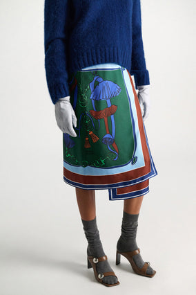 COSMIC FUNGHI SKIRT